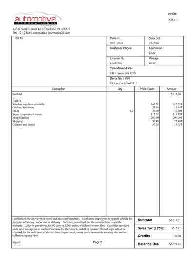 Service record 5 of 21
