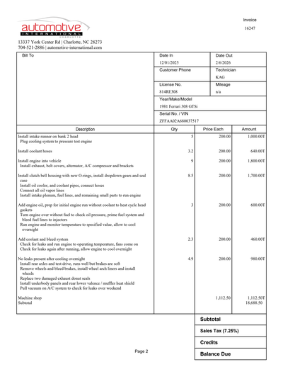 Service record 7 of 21