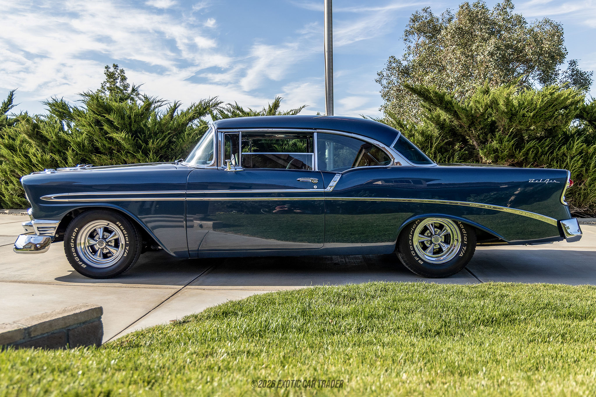 1956 Chevrolet Bel Air Sport Coupe Restomod for Sale | Exotic Car