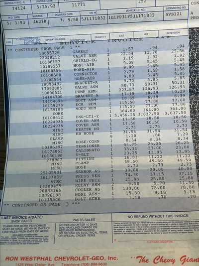 Service record 2 of 11