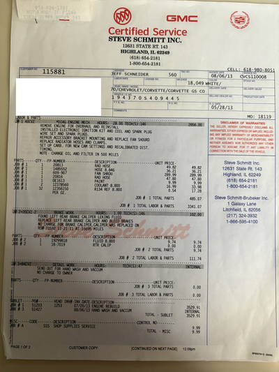 Service record 1 of 3