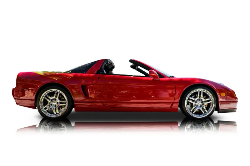 An incredible side shot photo of aAcura NSX that you should buy.