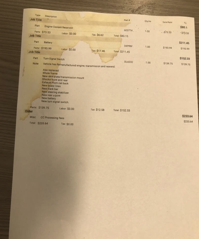 Service record 2 of 6
