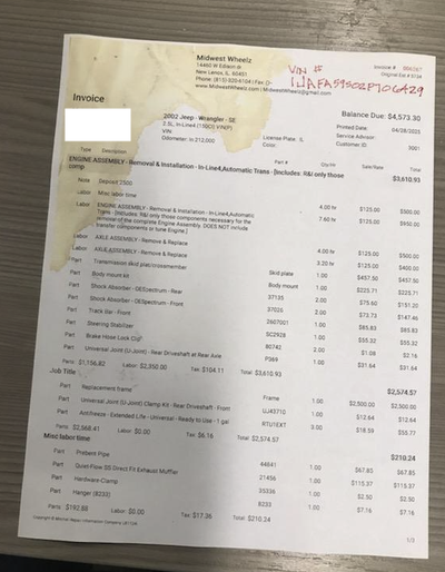 Service record 5 of 6