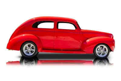 Passenger side photo of 1940 Ford Deluxe