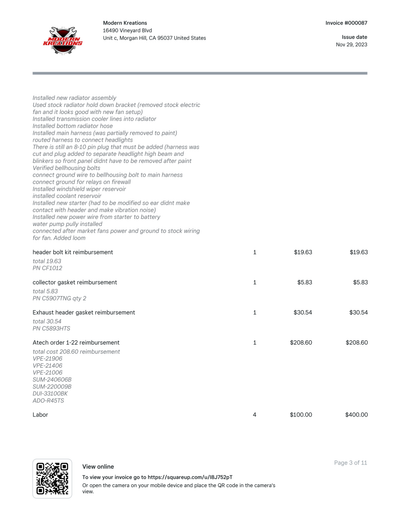 Service record 5 of 11