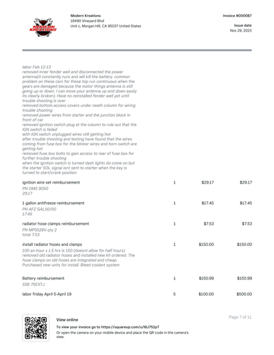 Service record 9 of 11