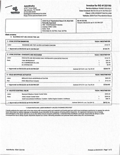 Service record 13 of 15