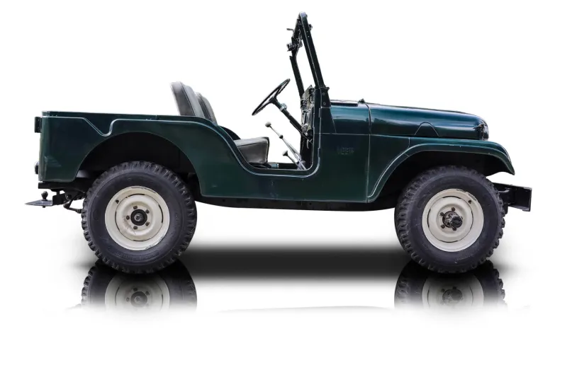 An incredible side shot photo of aJeep CJ-5 that you should buy.