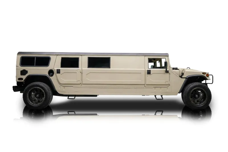 An incredible side shot photo of aAM General Hummer that you should buy.
