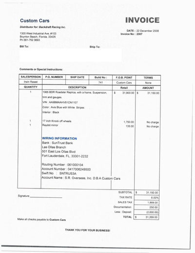 Service record 1 of 7