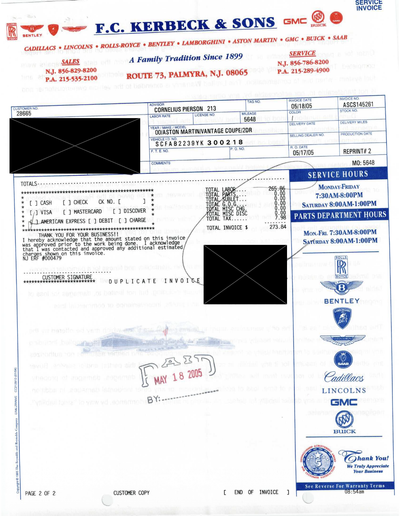 Service record 3 of 22