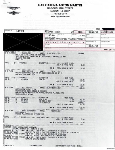 Service record 10 of 22