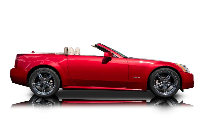 An incredible side shot photo of aCadillac XLR that you should buy.