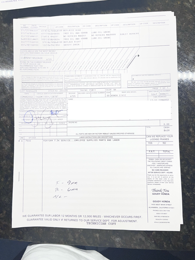 Service record 3 of 5