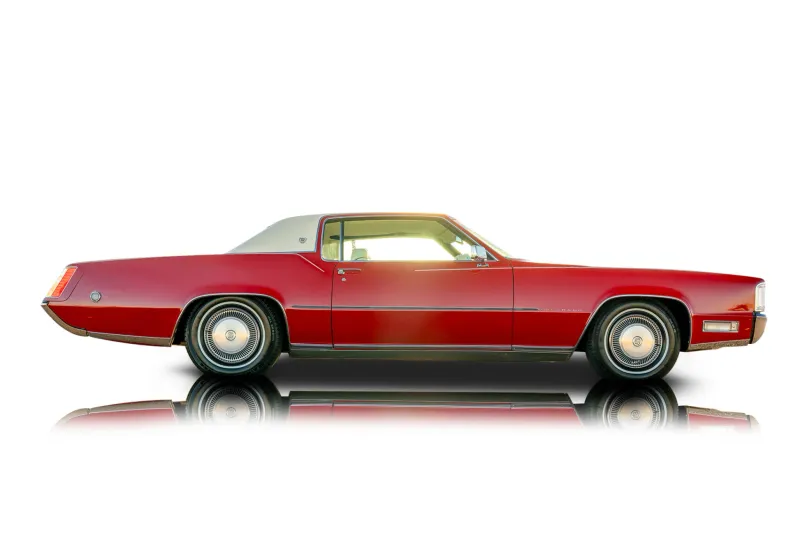 An incredible side shot photo of aCadillac Eldorado that you should buy.