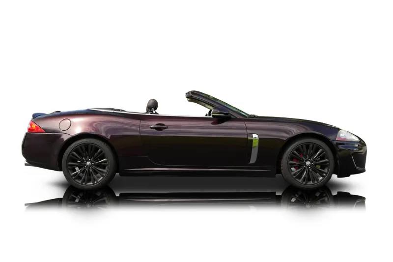 An incredible side shot photo of aJaguar XK that you should buy.