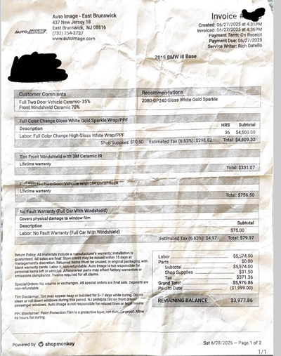 Service record 1 of 1