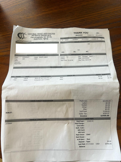 Service record 1 of 6