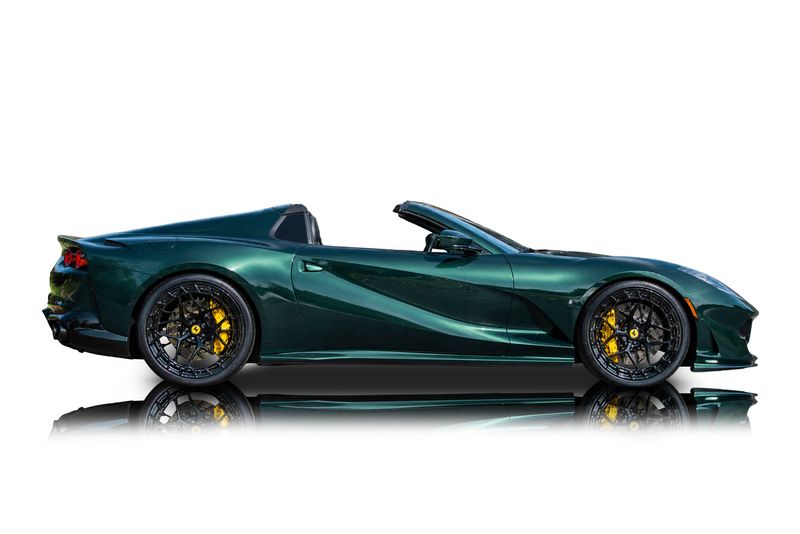An incredible side shot photo of aFerrari 812 that you should buy.