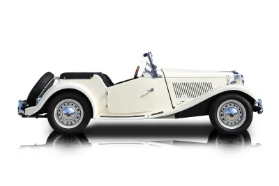 Passenger side photo of 1953 MG TD