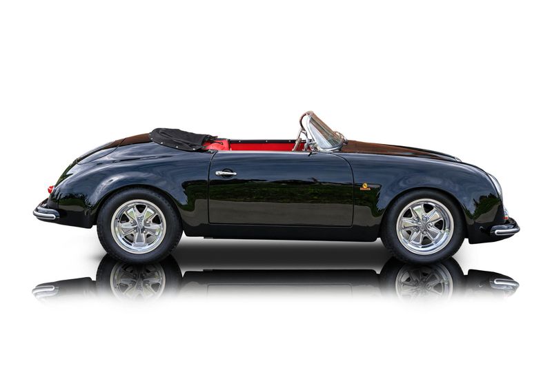 An incredible side shot photo of aPorsche 356 that you should buy.