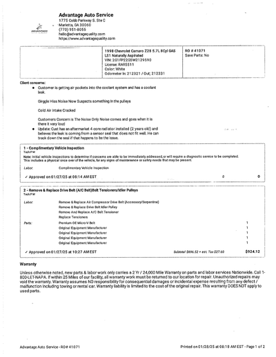 Service record 3 of 3