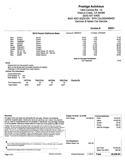 Service record 27 of 32