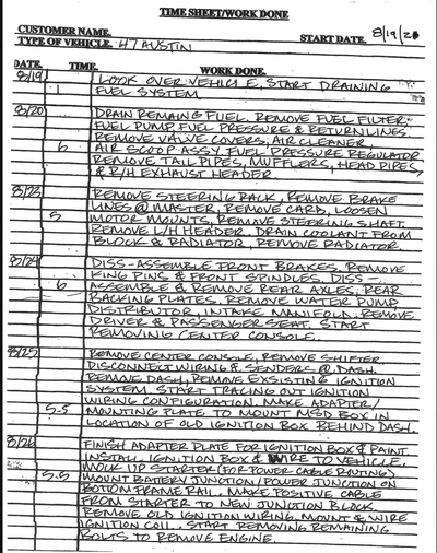 Service record 1 of 8