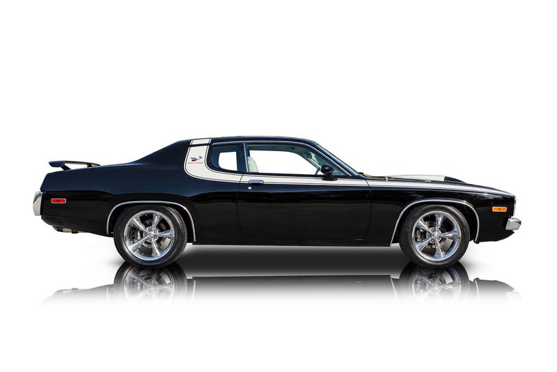 An incredible side shot photo of aPlymouth Road Runner that you should buy.